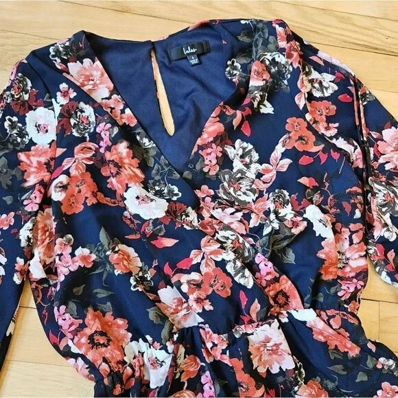 Lulu's Floral Romper - Picture 3 of 7